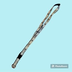 Villanova lanyard with detachable keychain